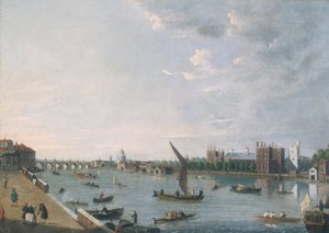 „Lambeth-palota Horseferryről”, 1750 alkotó: Unbekannt