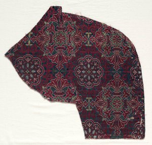 Lámpatöredék lombos medalionokkal, 1300-1499. alkotó: Unbekannt