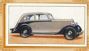 Lanchester 10 áramvonalas limuzin, c1936 alkotó: Unbekannt