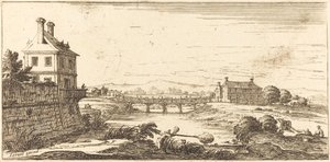 Táj, 1635 vagy azután. alkotó: Unbekannt