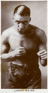 Larry Gains, kanadai ökölvívó, 1938 alkotó: Unbekannt