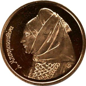 Laskarina Bouboulina, a görög függetlenségi háború hősnője, arany drachma, 2000 alkotó: Unbekannt
