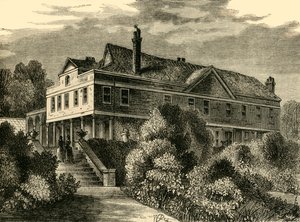 Lauderdale-ház, 1820-ban, 1876 körül. alkotó: Unbekannt