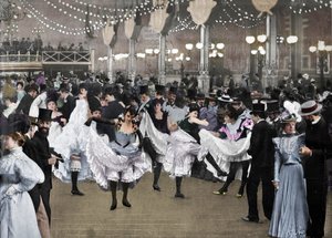 A Moulin Rouge Bál, 1900 alkotó: Unbekannt