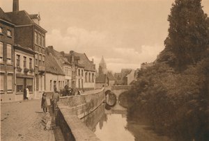 A Quai des Menetriers, 1928 alkotó: Unbekannt