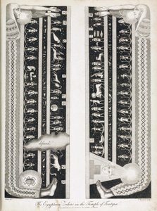 A denderah-i Hathor templom egyiptomi állatöve (Egyiptom) alkotó: Unbekannt