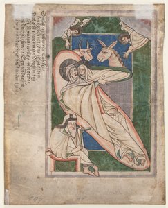 Levél egy zsoltárról: Betlehemes verso, 1200-as évek eleje. alkotó: Unbekannt