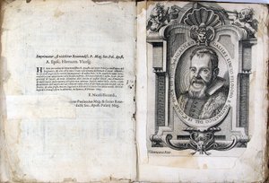 Galileo Galilei The Assayer Il Saggiatore című könyvének levele, 1623 alkotó: Unbekannt