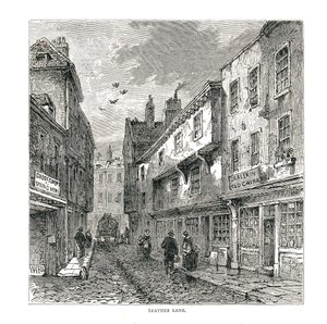 Leather Lane, 1878 alkotó: Unbekannt