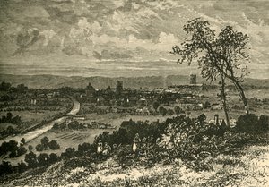 Leeds a tizennyolcadik század elején, 1898. alkotó: Unbekannt