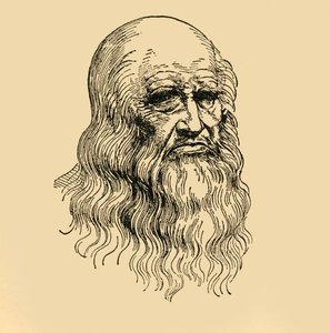Leonardo Da Vinci, 1933. alkotó: Unbekannt