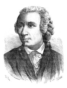 Leonhard Euler, 18. századi svájci matematikus, 1874 alkotó: Unbekannt