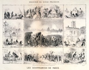 Párizs szenvedései, 1870-1871 alkotó: Unbekannt