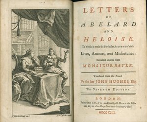 Abelard és Heloise levelei, 1743 alkotó: Unbekannt