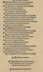 Librettó nouellamete Domenico da Sera mester számára komponált ... minden s ... műve, 1532. április 12. alkotó: Unbekannt