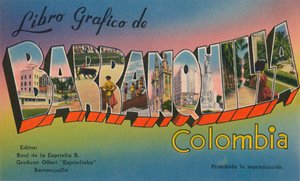 Graphic Book of Barranquilla Colombia, 1940-es évek alkotó: Unbekannt