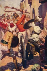 Pattinson hadnagy Karyguam jelenlétében, 1818 c1912 alkotó: Unbekannt