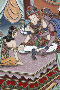 Buddha életeAmint a fiú betöltötte a 16. életévét, apja megkötötte a házasságát Ya, Szöul, Coree du Suddal alkotó: Unbekannt