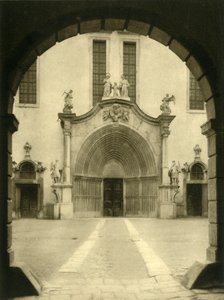 Lilienfeldi apátság, Alsó-Ausztria, 1935. alkotó: Unbekannt