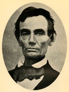 Lincoln, 1858, 1930. alkotó: Unbekannt