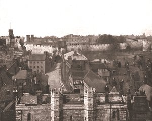 Lincoln Castle, Lincolnshire, 1894. alkotó: Unbekannt
