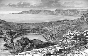 Lindos-öböl, Rodosz, Görögország, 1890 alkotó: Unbekannt
