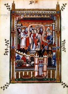 Lisbius Krisztus tanítványának kiáltja ki magát, 1317 alkotó: Unbekannt