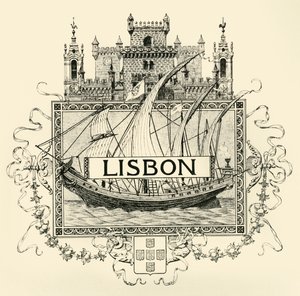 Lisszabon, 19. század vége – 20. század eleje. alkotó: Unbekannt
