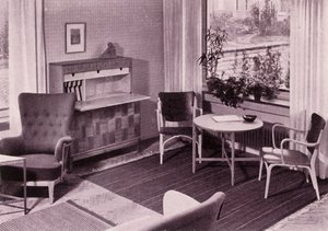 Carl-Axel Acking nappalibútorai, A.B. Svenska Mobelfabrikerna, 1949. alkotó: Unbekannt