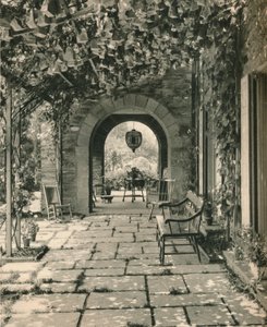 Living Terrace, Mr. W. Griffin Gribbel vidéki háza, Chestnut Hill, Philadelphia, 1928 alkotó: Unbekannt
