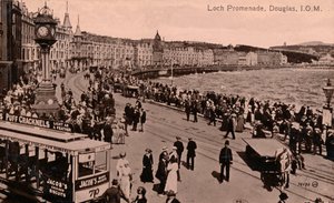 Loch Promenade, Douglas, Man-sziget, 1920 alkotó: Unbekannt