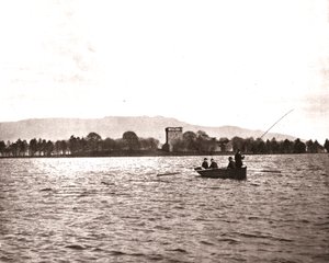 Lochleven kastély, Kinross, Skócia, 1894. alkotó: Unbekannt