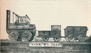 1. számú mozdony, a Stockton & Darlington Railway számára épített, 1825 1906 alkotó: Unbekannt