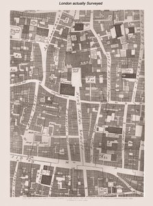 London Actually Surveyed, 1886 alkotó: Unbekannt