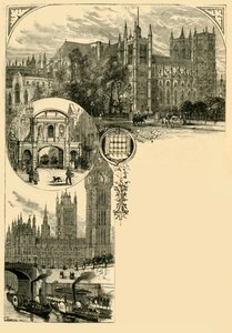 London. Westminster és a nyugati külvárosok, 1881. alkotó: Unbekannt