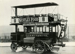 Londoni gőzbusz, 1902, 1947. alkotó: Unbekannt