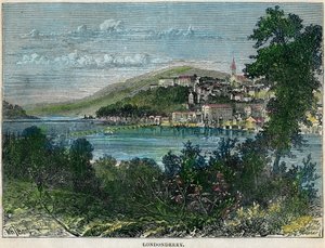Londonderry, Ulster, Írország, 1880 alkotó: Unbekannt
