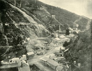 Long Tunnel Gold Mine, Walhalla, 1901. alkotó: Unbekannt