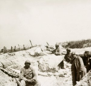 Kilátó, Massiges, Észak-Franciaország, c1914-c1918. alkotó: Unbekannt