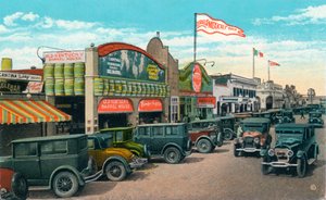 Északra nézve a Main Streeten, 1939 alkotó: Unbekannt