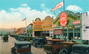 Délre nézve a Main Streeten, 1939 alkotó: Unbekannt