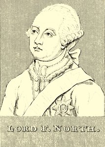 Lord F. North, 1732-1792, 1830. alkotó: Unbekannt