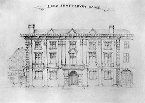 Lord Shaftbury House, Aldersgate Street, 1908 alkotó: Unbekannt