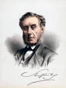 Lord Shaftesbury, angol államférfi, erkölcsfilozófus, emberbarát és gyári reformátor, 1880 alkotó: Unbekannt