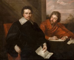 Lord Strafford és titkára, Sir P Mainwaring, 1800. alkotó: Unbekannt