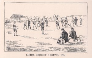 Lords krikettpálya, London, 1793, 1912 alkotó: Unbekannt