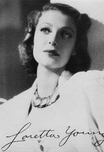 Loretta Young 1913-2000 amerikai színésznő, 1930-as évek alkotó: Unbekannt