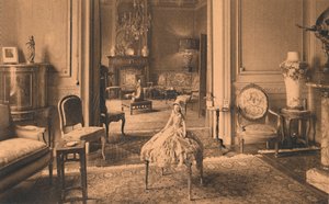 XVI. Lajos szoba a kubai brüsszeli nagykövetségen, Belgiumban, 1927. alkotó: Unbekannt