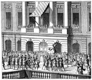 XV. Lajos Strasbourgban, 1744, 1885 alkotó: Unbekannt