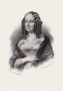 Louise Colet. alkotó: Unbekannt